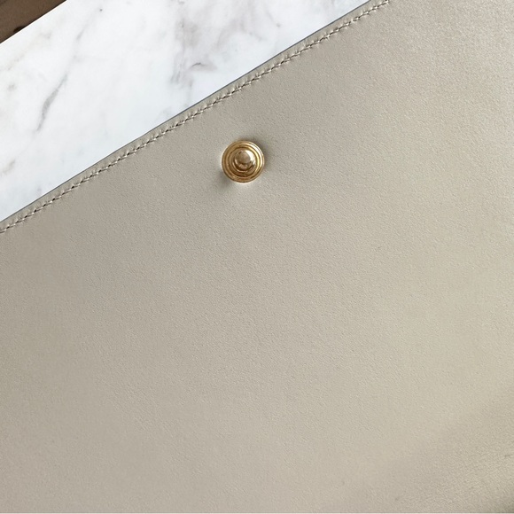 SMYTHSON Marshall Travel Wallet in Panama Blue - Picture 8 of 14